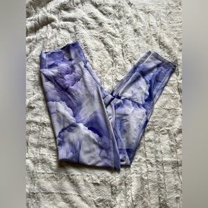 R and Dry Collection Women’s Light Purple Workout Athletic Leggings Size S